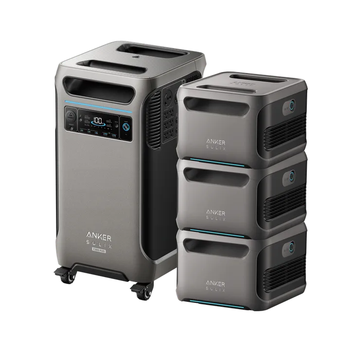 F3800 Plus + expansion battery × 3