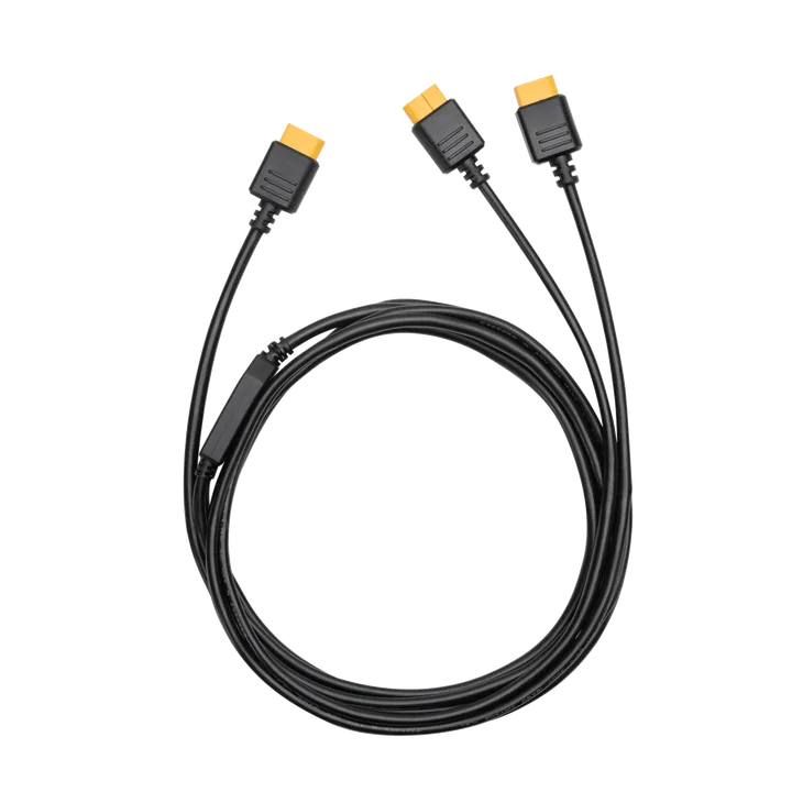 Cable de carga solar XT60 de 2 puertos