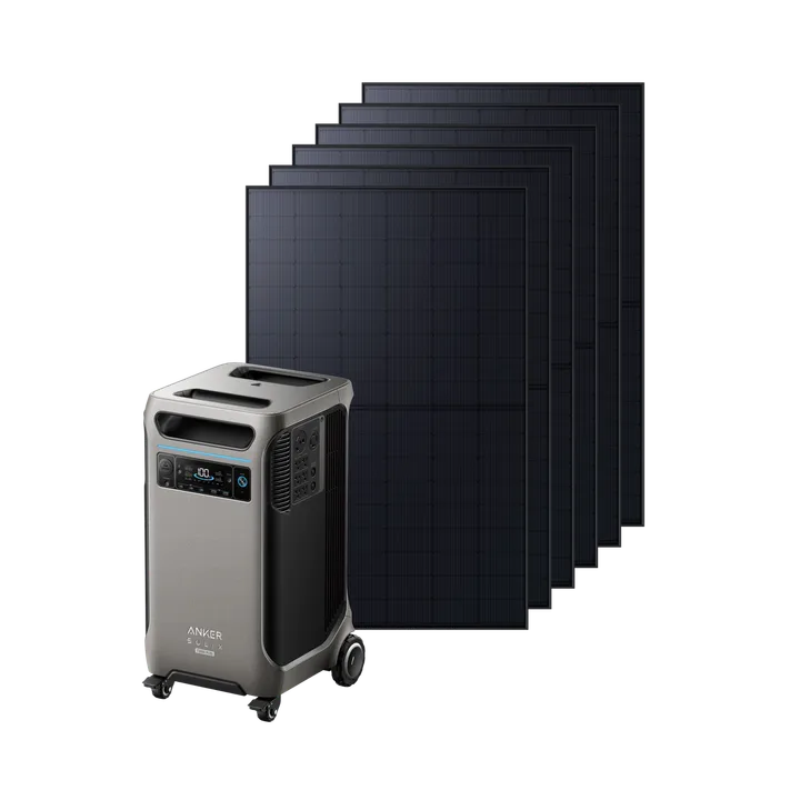 F3800 Plus + 3 set 440W Rigid Solar Panel