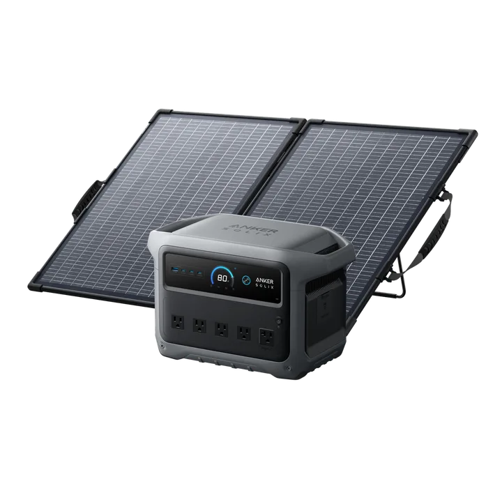 C1000 Gen 2 + 100W panel solar bifacial